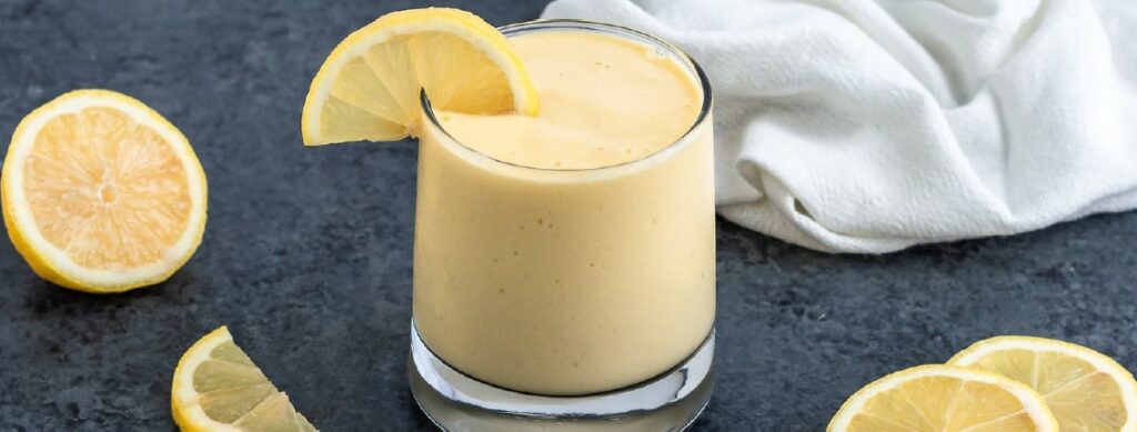 Lemon ginger smoothie