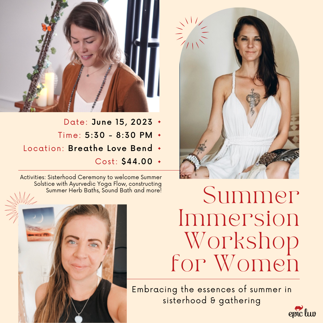 Summer Immersion Workshop for Women